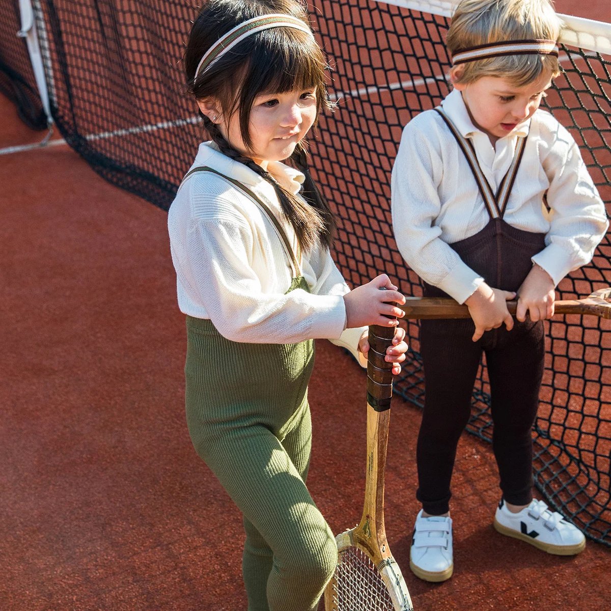 Les Queues de Sardines　はっぱタイツ　フランス　きみどり Les Queues de Sardines タイツ mon oeil vert グリーン（黄緑