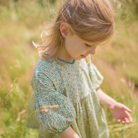 Ba*Ba kidswear_Dress (FLOWER FIELD) / 122cm
