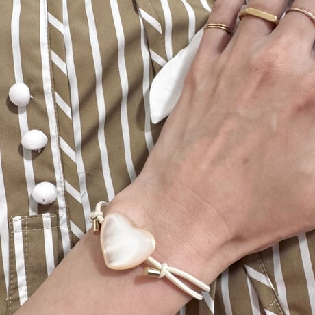 sumie_Heart Button Bracelet ♡