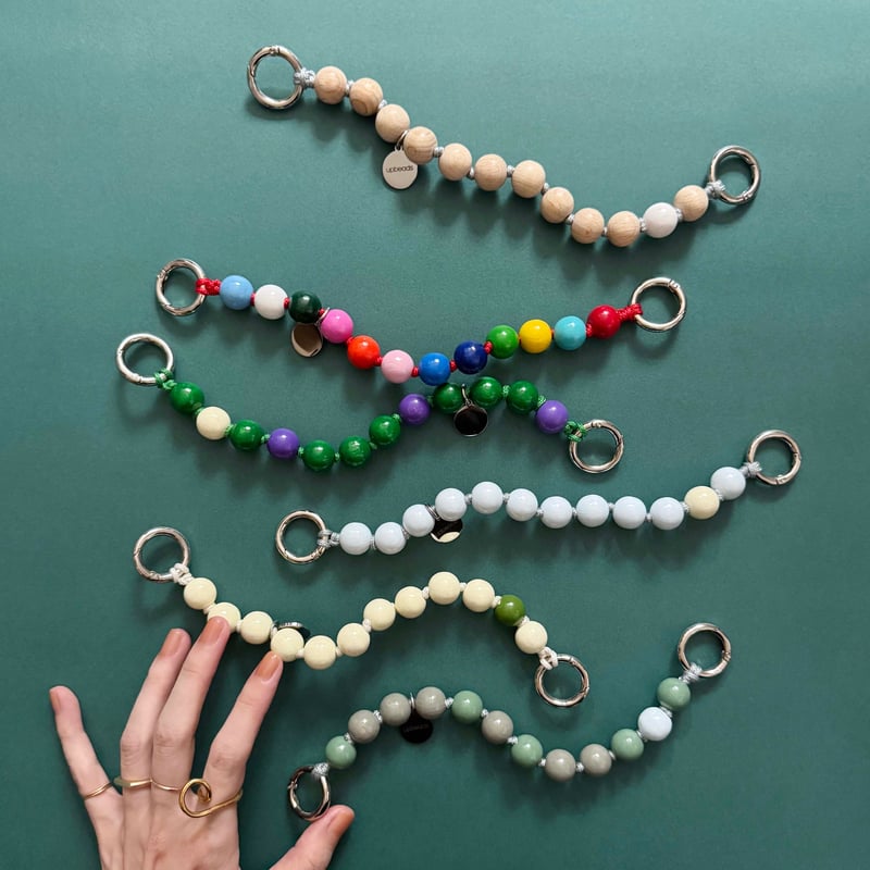 UPBEADS MINI (22cm)_WHITE/HAPPY/VANILLA BEAN/VE