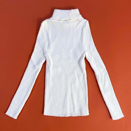 70s turtle neck knitting tops (dead stock) / 116cm