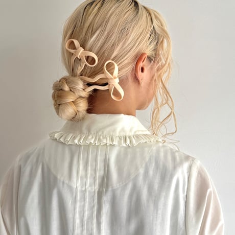 CHUNKS_Bow Hairpin (Cherry)