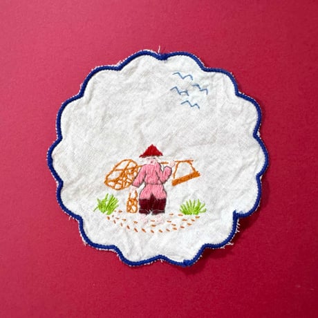 embroidery coaster