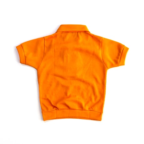 70s polo shirts (Orange,Blue,Brown) / 6years・116cm (dead stock)