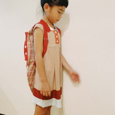 LIGNE NOIRE ENFANTS_ LITTLE DRESS (Vintage Pink) / 6years