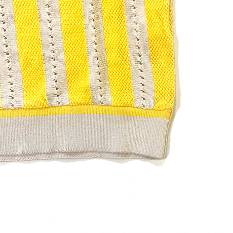 Ba*Ba kidswear_Knit Shirt (YELLOW,GREEN BLUE) / 5-6,7-8years