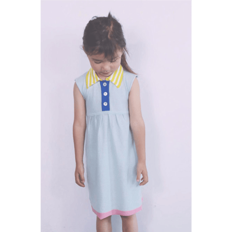 LIGNE NOIRE ENFANTS_ LITTLE DRESS (Water) / 8years