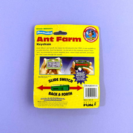 Ants Farm key chain (dead stock)