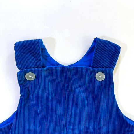 70s corduroy overalls (Blue,Brown) / 4years