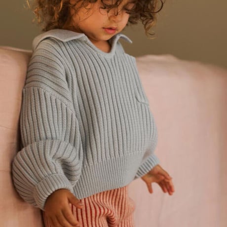 SUNNA STUDIOS KIDS_Matias Pullover (Blue) / 3-4,5-6years