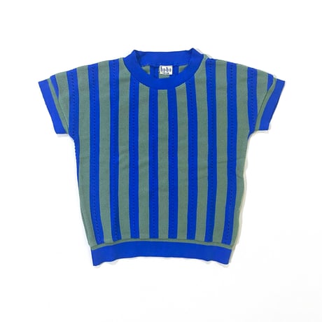Ba*Ba kidswear_Knit Shirt (YELLOW,GREEN BLUE) / 5-6,7-8years
