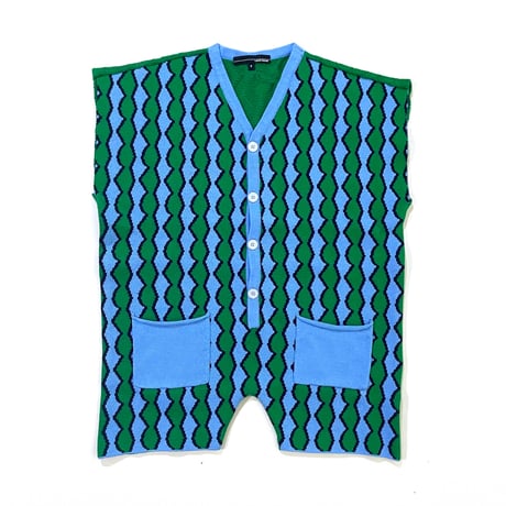 LIGNE NOIRE ENFANTS_ JUMPSUIT JACQUARD (TERRA DI SIENA) / 8years