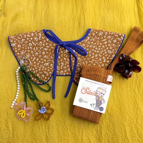 THE LiTTLE POETS_Augustina Collar (Caramel,White)