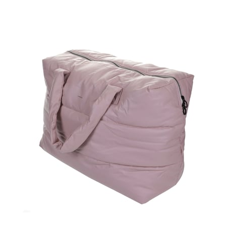 Tinne+Mia_big puffy weekend bag (rose smoke,black)