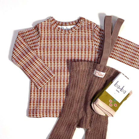 Ba*Ba kidswear_Long Sleeve (PENCIL) / 68cm