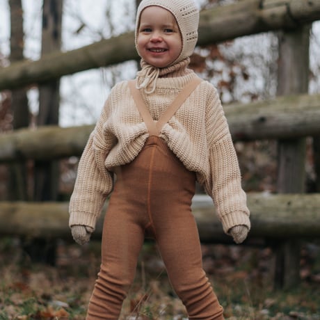 SILLY Silas Wooly Warmy Footless Collection_Cappuccino
