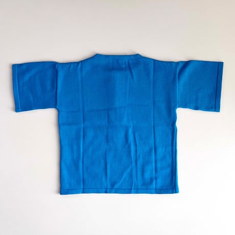 Vild-House of Little_KIMONO SHIRT (ARCHIPELAGO BLUE/DARK OCHRE) / 3-4,4-5,5-6years