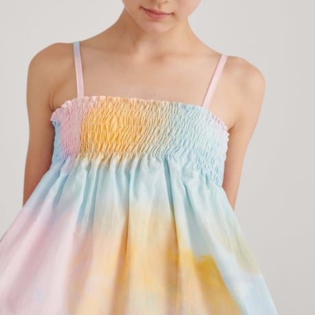 TRUE ARTIST_Iridescent Clouds Dress / 4-5,6-7years