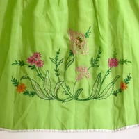 embroidery  apron