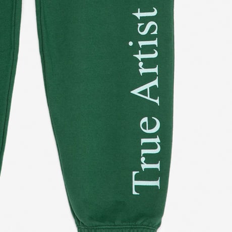 TRUE ARTIST_Sweatpants (Peat Black,Verdant Green) / 4-5,6-7years