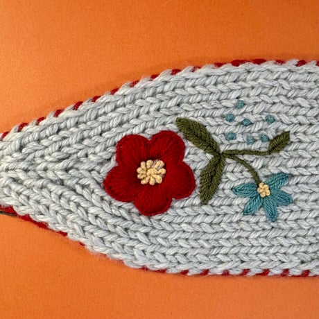 RKO_Floral Headband (BEIGE) / 3-5years
