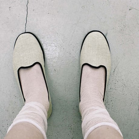 2e CHESTS×MARCOMONDE_GLITTER SHEER LADYS socks (Gold,L.Blue,Coral,White)
