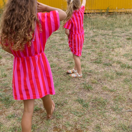 Ba*Ba kidswear_Harper Dress (STRIPES,BALLOONS) / 104,116cm