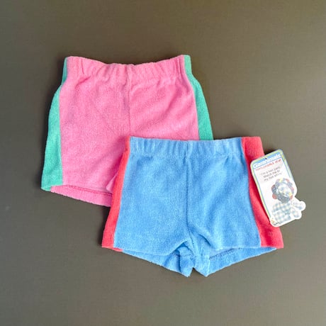 70s towel short pants (dead stock) / 2,3,4years