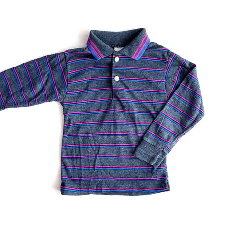 stripe polo shirts / 3years