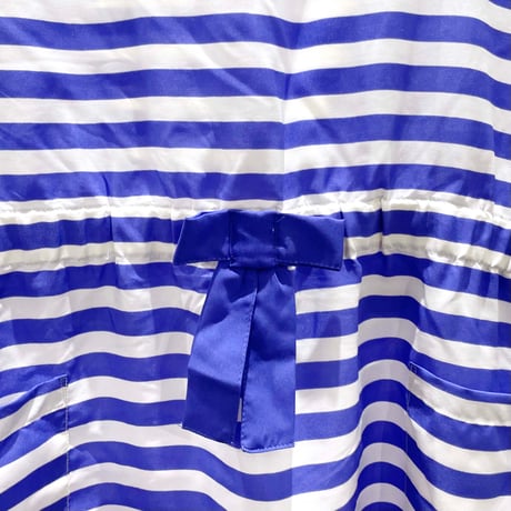 stripe dress (dead stock) / 10-12years