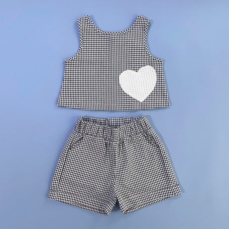 OXOX CLUB_CHECK SHORTS / 86-92cm