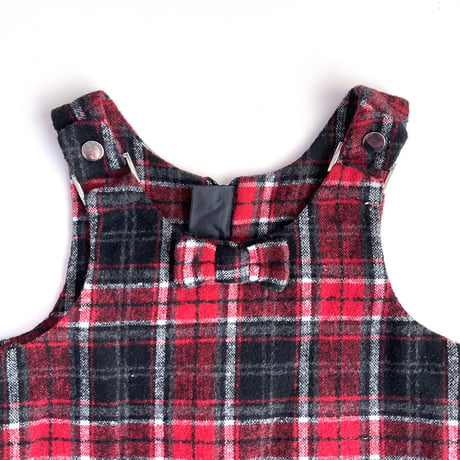 plaid dress (dead stock) / 18-23months