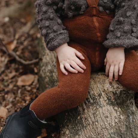 SILLY Silas Teddy Warmy Tights Collection_Cinnamon