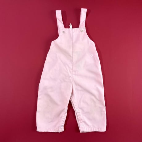 pink overalls / 24months