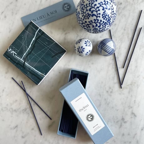 Thelma Paris_Incense boxes (DÉCLARATION,INTUITION,HARMONIE,WINTER EARTH,CONTEMPLATION)