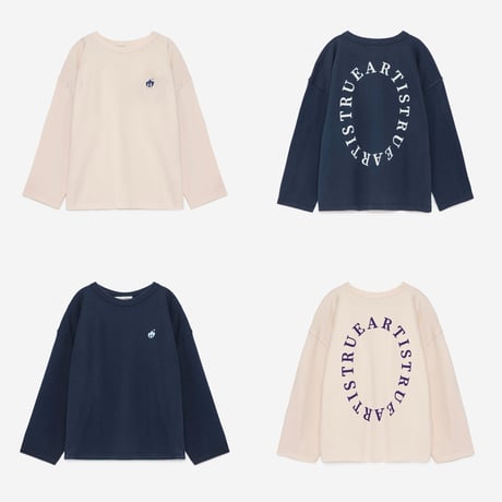 TRUE ARTIST_T-shirt (Navy Blue) /  4-5,8-9,10-11years