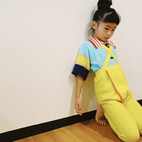 LIGNE NOIRE ENFANTS_ RELAX LEGGING (Yellow/Grey Melange) / 4years