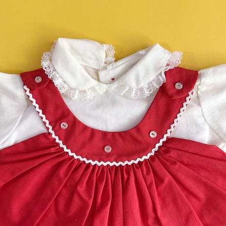 blouse&dress set (dead stock) / 0-3months