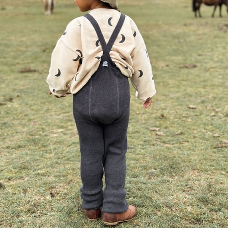 SILLY Silas Roomy Footless Collection_Dark Grey Blend