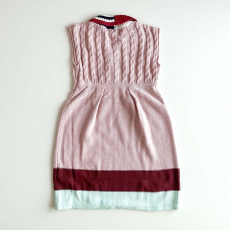 LIGNE NOIRE ENFANTS_ LITTLE DRESS (Vintage Pink) / 6years