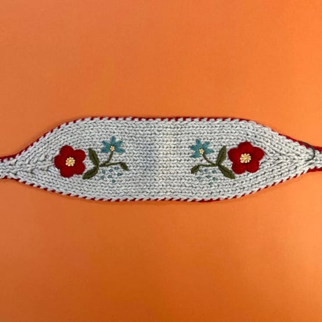 RKO_Floral Headband (BEIGE) / 3-5years