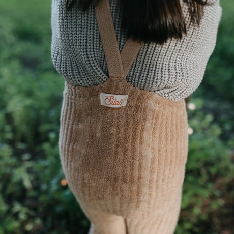 SILLY Silas Granny Teddy Warmy Footless Collection_Light Brown