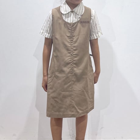 70s Girl Scout dress (dead stock) / 10years