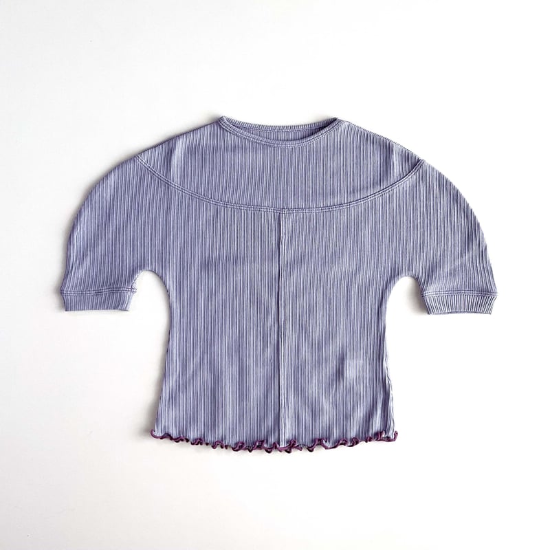 DECO depuis 1985 TOPS_ KIDS 80〜130 (violet mist DECO depuis 1985 TOPS_ KIDS 80〜130 (violet mist