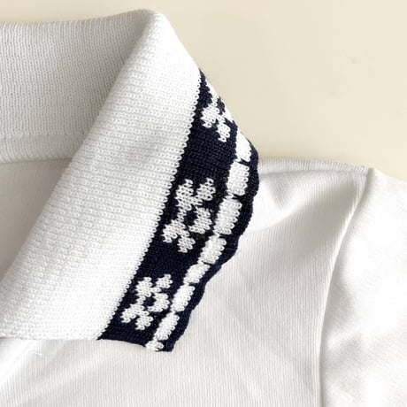 flower polo shirts (dead stock) / 3-4years