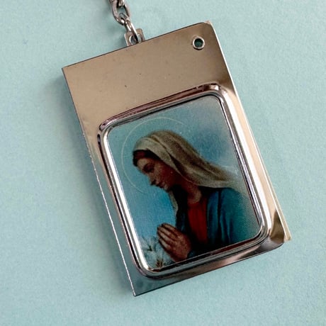 the Virgin Mary key chain