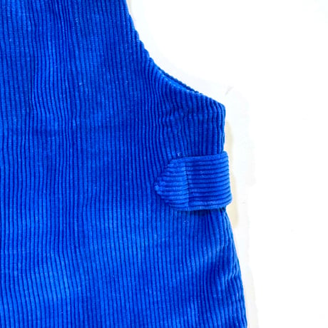 70s corduroy overalls (Blue,Brown) / 4years
