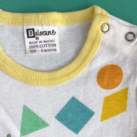 80s print tops&pants (dead stock) / 6months