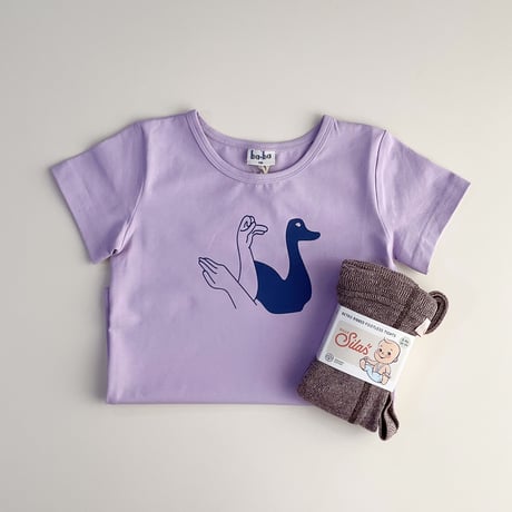 Ba*Ba kidswear_ T-Shirt (DOG/SWAN) / 104cm