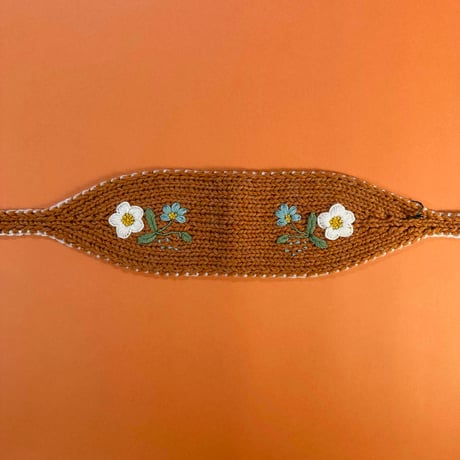 RKO_Floral Headband (BEIGE) / 3-5years